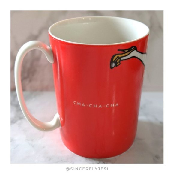 kate spade Other - kate spade ▪ Vibrant Red Cha-Cha-Cha Dance Mug
